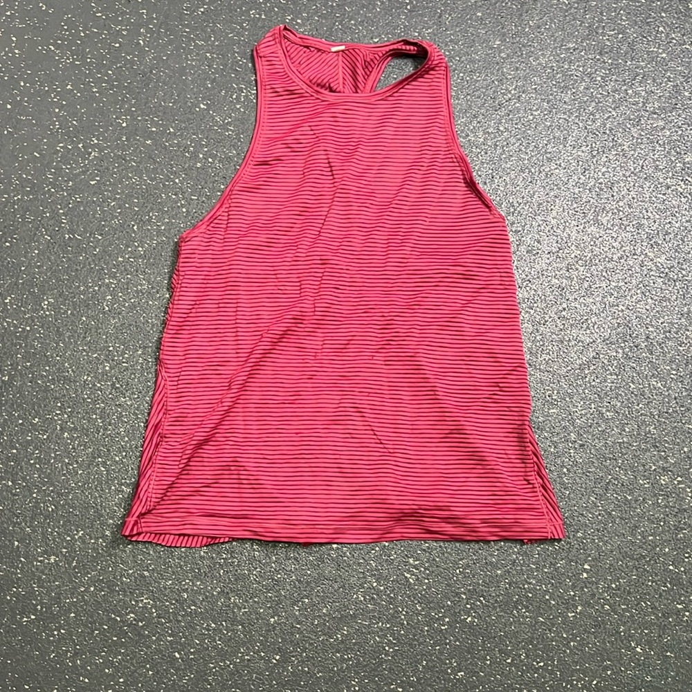 Lululemon High Neck tie back tank